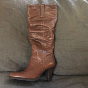 Slouchy 3” inch heel Via Spiga boots. Size 8.5.